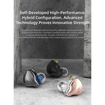 KZ ZEX Earbuds: Hybrid Electrostatic + Dynamic Drivers for HiFi Sound