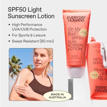 Everyday Humans Oh My Bod SPF50 Sunscreen Lotion for All