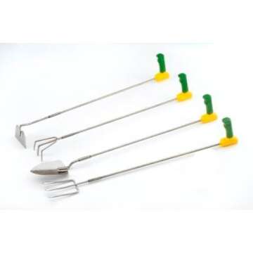The Wright Stuff Easi Grip Long Reach Garden Tools Set of 4