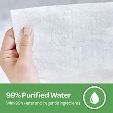 Huggies Natural Care Sensitive Baby Wipes, Unscented, 6 Flip-Top Packs, 48 Count (Pack of 6)