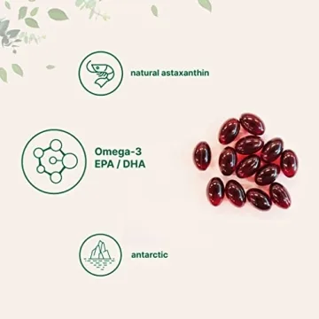 Antarctic Krill Oil Supplement Supports Health - 300 Soft-Gels