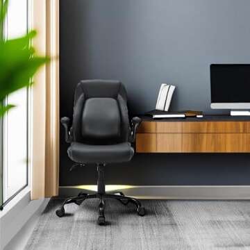 VEVOR Executive Office Chair: Ergonomic, Stylish, & Durable