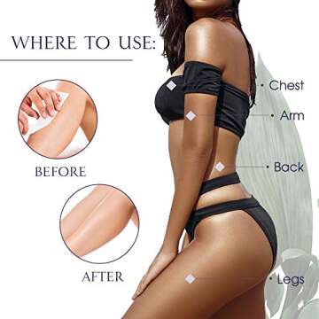 Satin Smooth Non-Woven Cloth Waxing Strips, Large, 100 ct x 2 packs