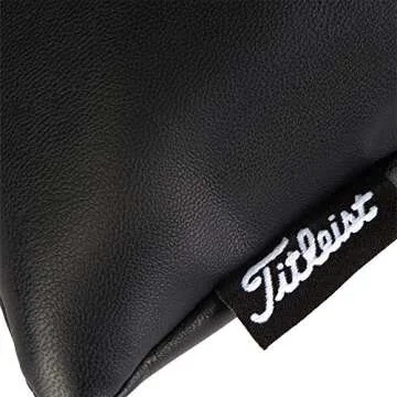 Titleist Travel Gear Professional Zippered Golf Pouch Black