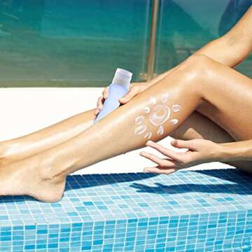 AOUTACC 5 Pack TSA Approved Travel Bottles Sets, 3 Ounce Leakproof Silicone Travel Containers Liquid Portable Leakproof Travel Size Bottles for Shampoo Conditioner Lotion Toiletries