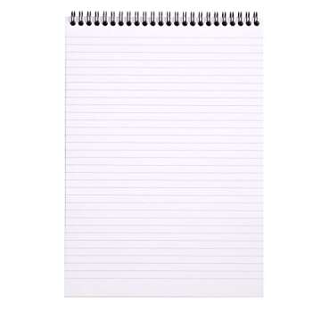 Rhodia Wirebound Pad 8.25x11.75, Lined, Orange