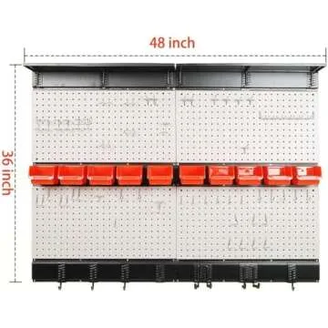 Ultrawall Pegboard Wall Organizer for Garage & Tools
