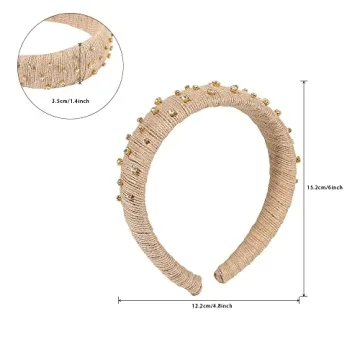 Stylish RACHEL Rachel Roy Women's Headband | Knotted Rhinestones