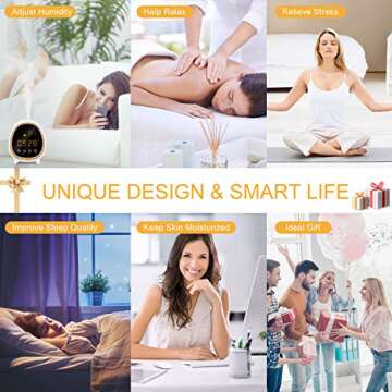 Levoair Smart WiFi Essential Oil Diffuser with Alexa Support