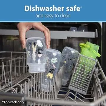 Dr. Brown's Natural Flow® Anti-Colic Options+™ Wide-Neck Baby Bottle Designer Edition Bottles, Dino Decos, 9oz/270mL, Level 1 Nipple, 2-Pack, 0m+