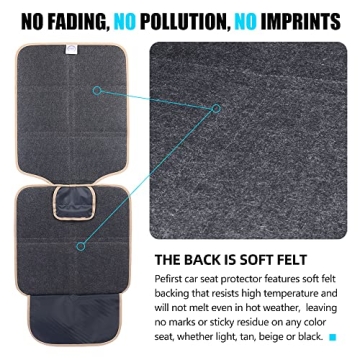 Pefirst Non-Slip Car Seat Protector for All Vehicles