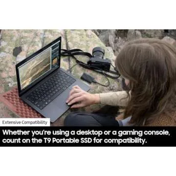 SAMSUNG T9 Portable SSD 4TB High-Speed External Drive