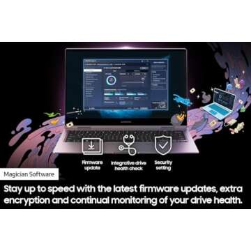 SAMSUNG T9 Portable SSD 4TB, USB 3.2 Gen 2x2 External Solid State Drive, Seq. Read Speeds Up to 2,000MB/s for Gaming, Students and Professionals,MU-PG4T0B/AM, Black (Pack of 1)