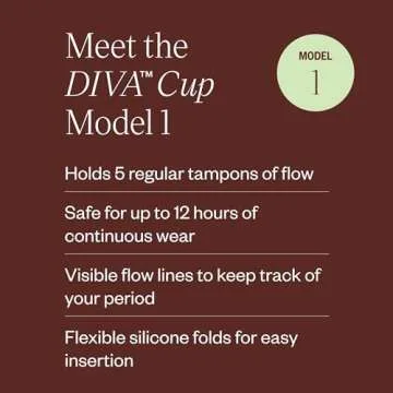 Diva Cup - Reusable Silicone Menstrual Cup for Comfort