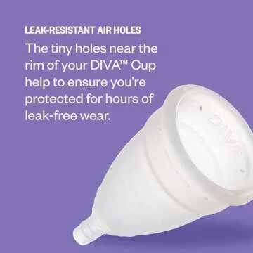 Diva Cup - Reusable Silicone Menstrual Cup for Comfort