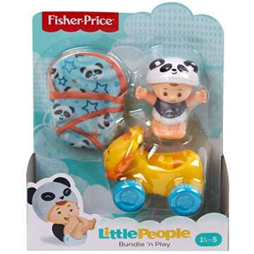 Fisher-Price Little People Bundle 'n Play Set for Toddler Fun