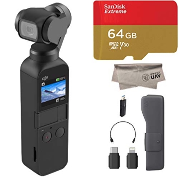 DJI Osmo Pocket 4K Camera with 64GB Micro SD Included