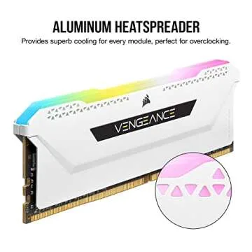Corsair Vengeance RGB Pro 16GB DDR4 3600 - White Module