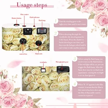 12 Pack Disposable Camera Set for Weddings & Events