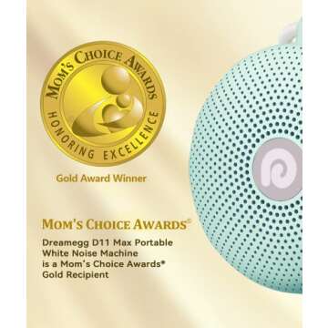 Dreamegg Sound Therapy Machine - Portable Sound Machine for Baby Adult, Features Powerful Battery, 2...