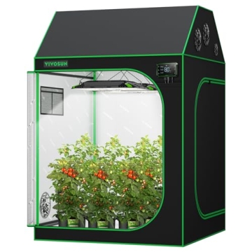 VIVOSUN R446 4x4 Grow Tent with Observation Window & Floor Tray