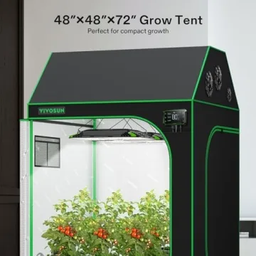 VIVOSUN R446 4x4 Grow Tent Hydroponics Indoor Plant Setup
