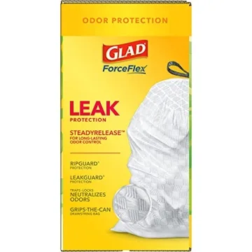 Glad ForceFlex Tall Kitchen Trash Bags, 13 Gal, 110 Ct