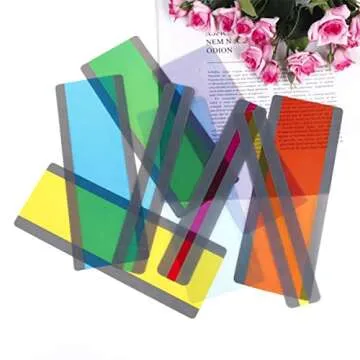 Dyslexia Tools for Kids 32 Pcs Guided Reading Strips