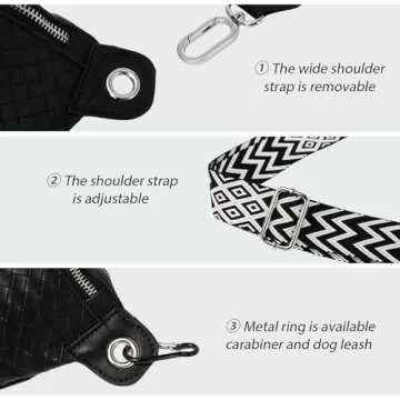 Trendy PU Leather Crossbody Bag for Women - Stylish Sling Bag