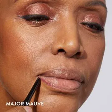 LAURA GELLER NEW YORK Modern Classic Lip Liner, Luxurious Creamy Long Lasting Lip Liner, Prevents Feathering and Fading, Major Mauve