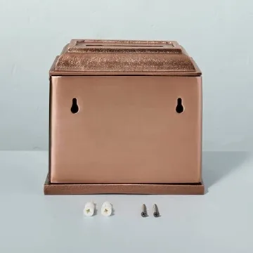 Metal Letters To Santa Mailbox Antique Copper Hearth & Hand