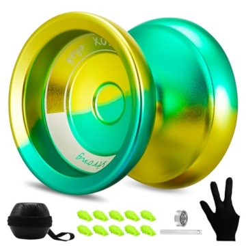 YOYOSTUDIO Responsive Yoyo Professional Yoyo for Kids 8-12 Fingerspin Yo Yo for Adults Kids Pro Tric...