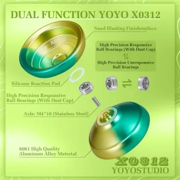 YOYOSTUDIO Professional Yoyo for Kids and Adults