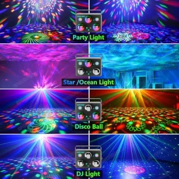 Disco Ball Party Light | Sound Activated with Remote Control
