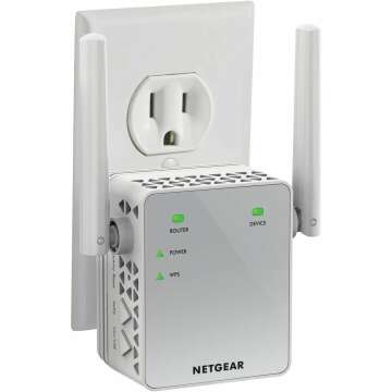 NETGEAR Wi-Fi Range Extender EX3700 for Extended Coverage