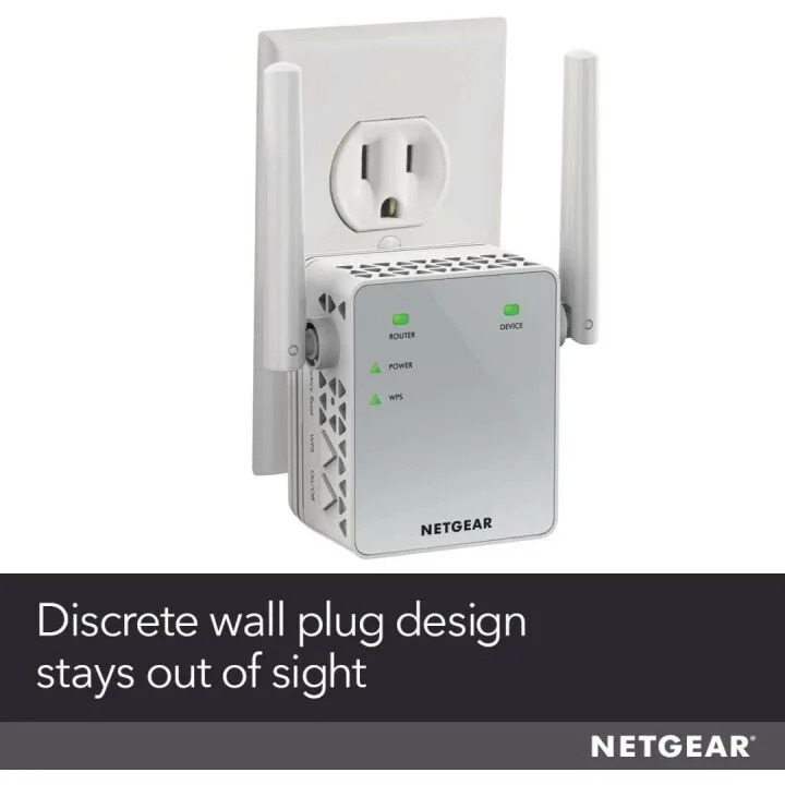 NETGEAR Wi-Fi Range Extender EX3700 for Extended Coverage