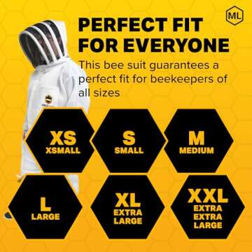 Mann Lake ProVent Beekeeping Suit with Reinforced Knees