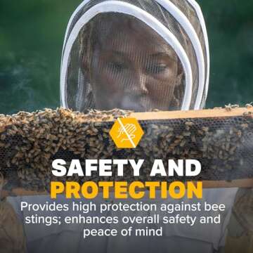 Mann Lake ProVent Beekeeping Suit with Reinforced Knees