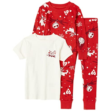 Amazon Essentials Disney | Marvel | Star Wars Baby Boys' Snug-Fit Cotton Pajama Sleepwear Sets, Pack...