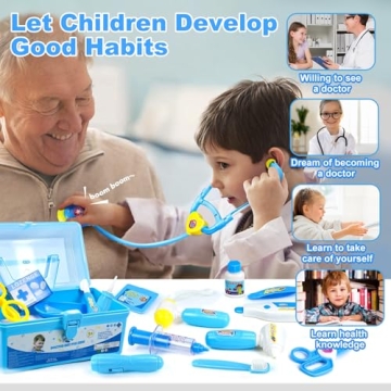 Interactive Doctor Kit for Kids Aged 3-5 Years