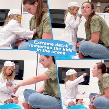 Interactive Doctor Kit for Kids Aged 3-5 Years