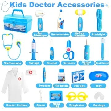 Interactive Doctor Kit for Kids Aged 3-5 Years