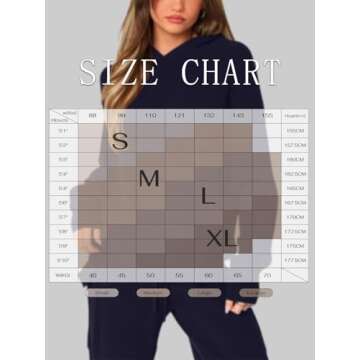 Trendy REORIA Women's Two Piece Knit Sweater Set