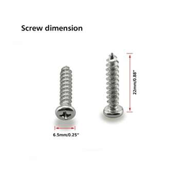 URBEST Right Angle Bracket - 10 Stainless Steel Corner Braces