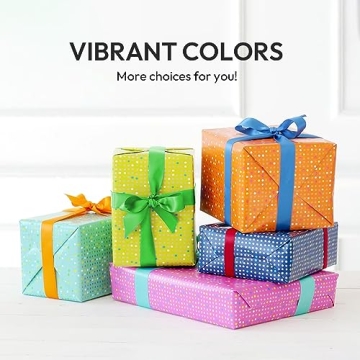 Isaspire 5/8" Width x 100 Yards Satin Ribbon, Black Ribbon Perfect for DIY Craft, Bows, Gift Wrapping, Flower Bouquet, Valentine's Day, Christmas and Halloween Party Decoration