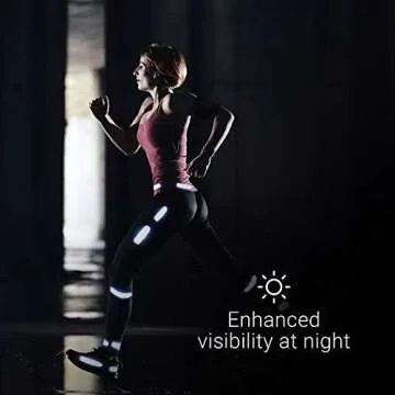 AfterShokz Air AS650CR Open-Ear Wireless Bone Conduction Headphones with Reflective Strips, Canyon Red