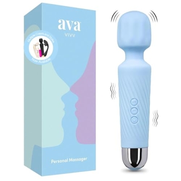 Ava Vibrator Wand Ultimate Clit Stimulator - Quiet & Compact