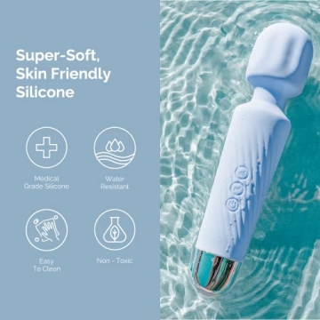 Ava Vibrator Wand Ultimate Clit Stimulator - Quiet & Compact