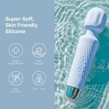 Ava Vibrator Wand Ultimate Clit Stimulator - Quiet & Compact