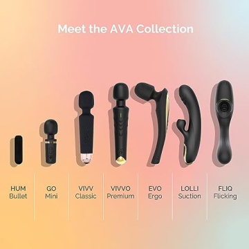 Ava Vibrator Wand Ultimate Clit Stimulator - Quiet & Compact